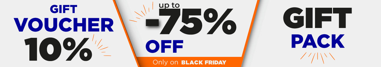 Black Friday 2018 at Outletsalud, discounts, gift vouchers and gift packs